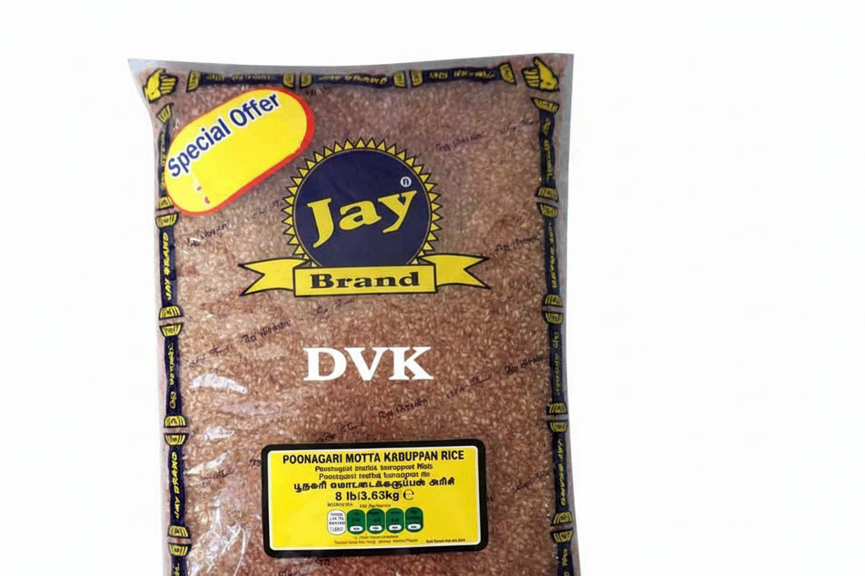 Jay Brand Poonagari Motta Karuppan Rice 3.6kg