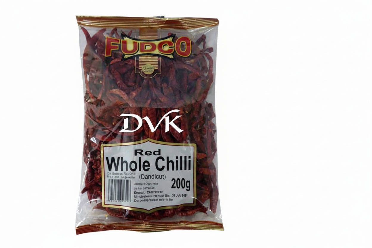 Fudco Whole Stemless Red Chilli
