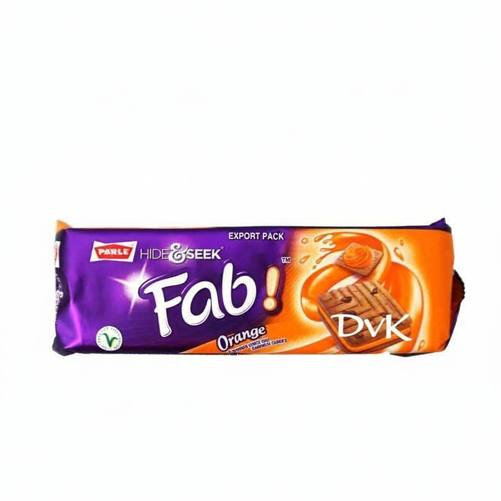 Chocolate bar packaging with 'Fab' branding on a white background