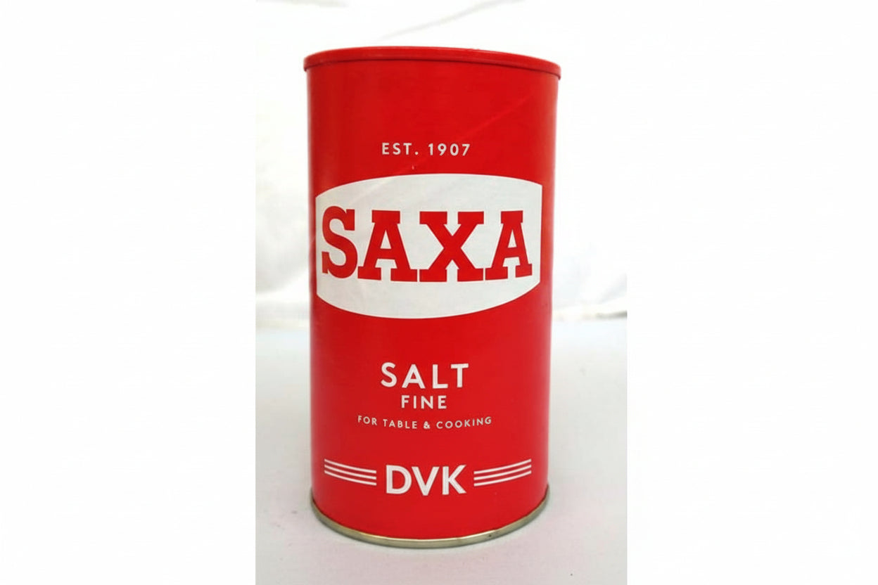 Saxa Table Salt Fine Drum 750G