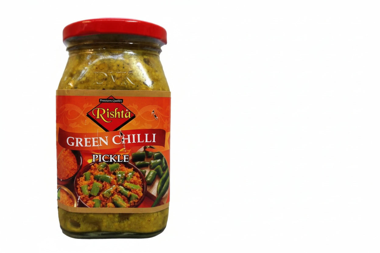 Rishta Green Chilli Pickle 400g