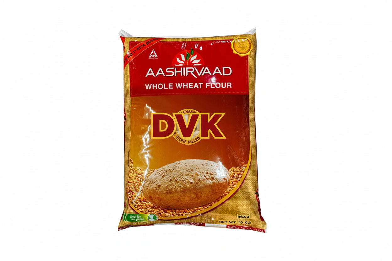 Aashirvaad Whole Wheat Flour (Export Pack) – Pure chakki atta for soft rotis