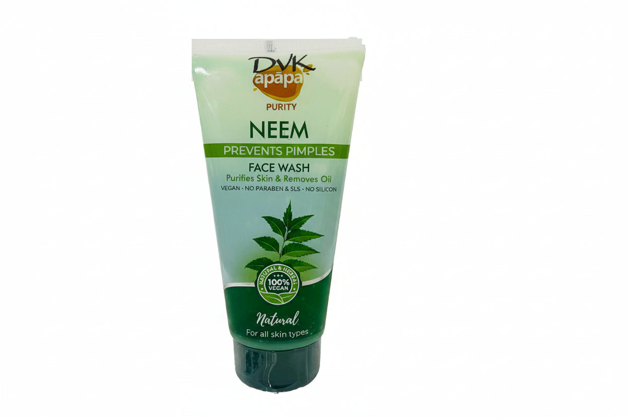 Apapa Neem Face Wash 150ml - Buy Online for Clear, Oil-Free Skin with Herbal Neem Care