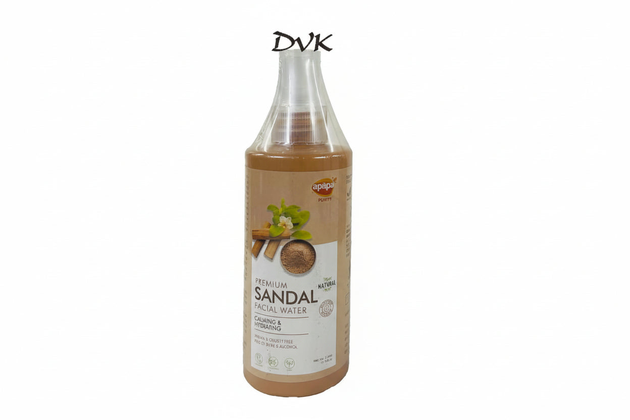 Apapa Sandal Facial Water 215ml - Buy Natural Sandalwood Skin Toner & Hydrating Mist Online