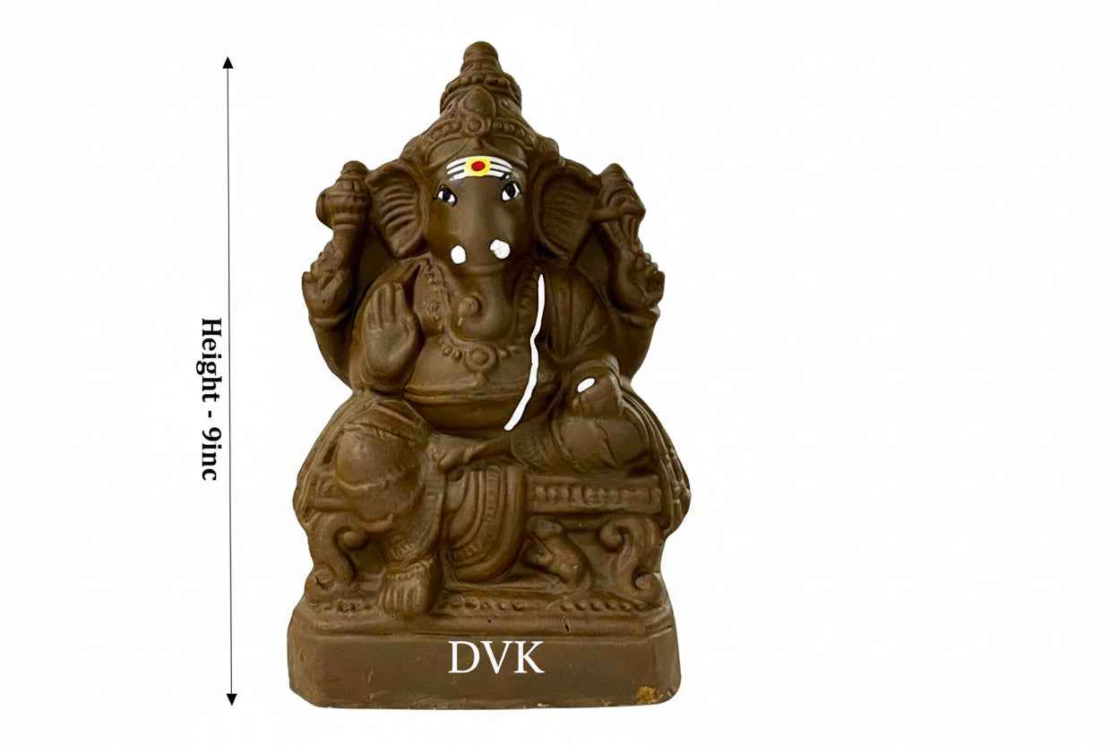 Clay Vinayagar 9 Inch (6901790)