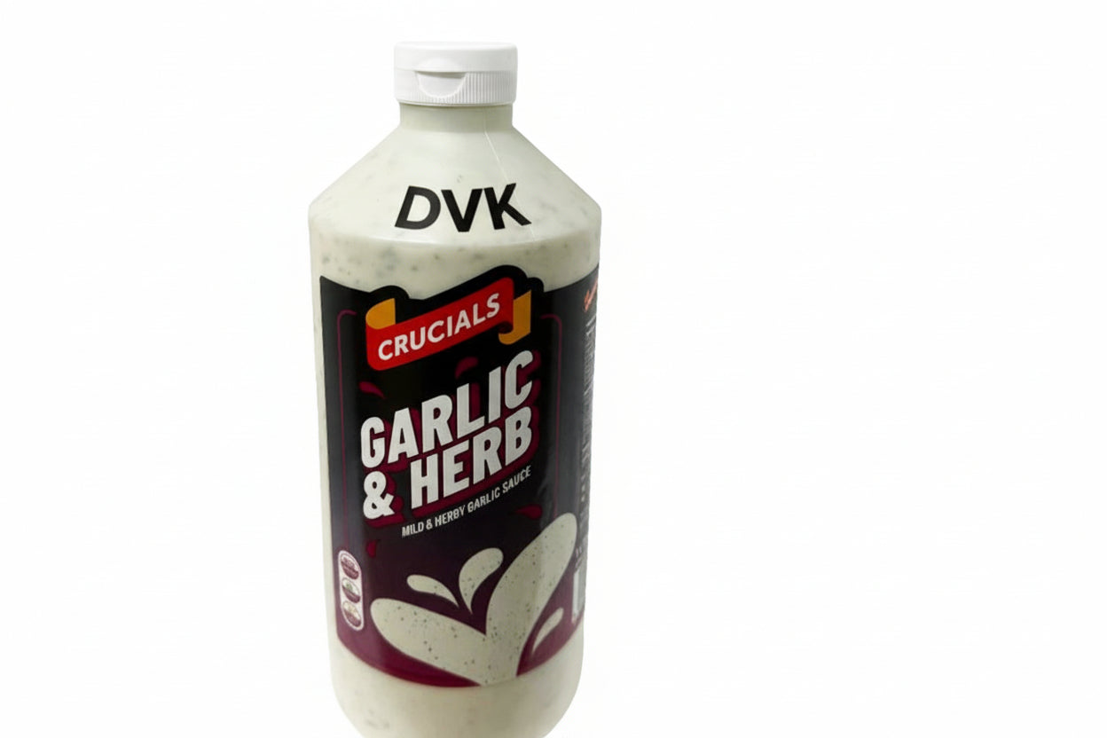 Crucials Garlic & Herb Sauce 1 Litre