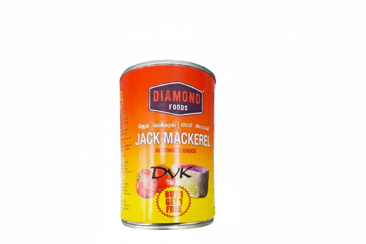 Diamond Jack Mackerel in Tomato Sause 425g(Buy 1 Get 1 Free)