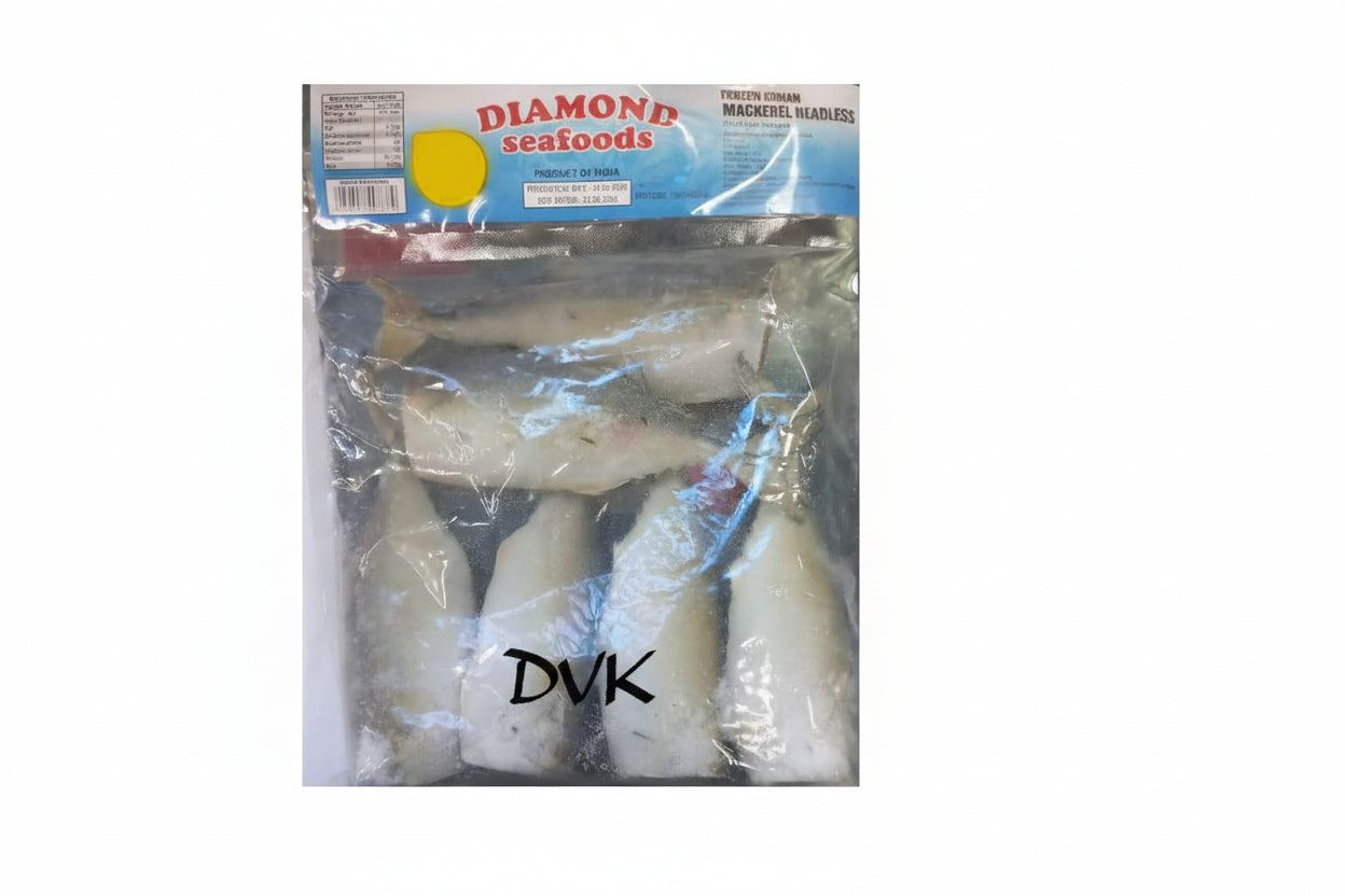 Diamond Mackerel Headless 1kg