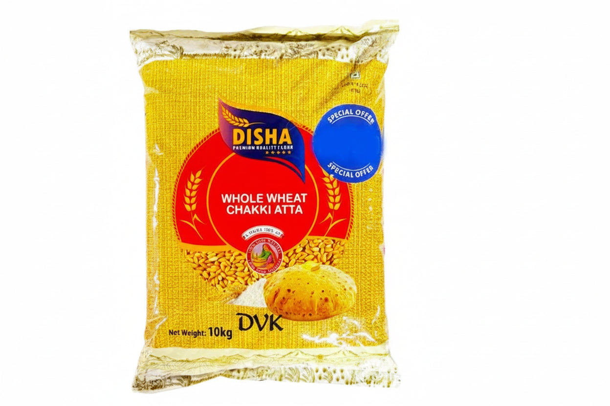 Disha Whole Wheat Chakki Atta 10kg