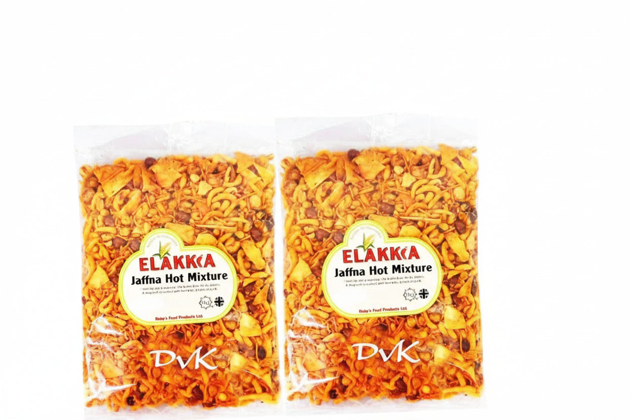 Elakkia Jaffna Hot Mixture (Pack of 2) 1kg