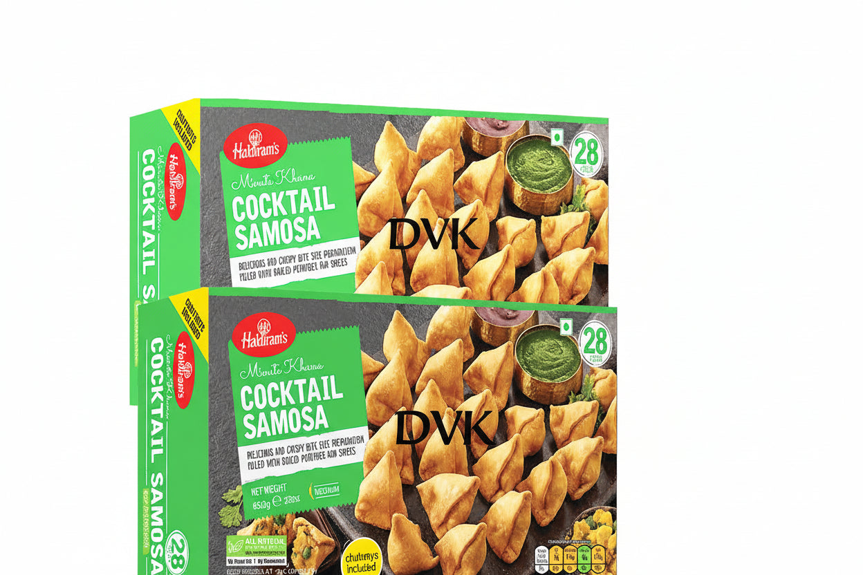 Haldiram's Cocktail Samosa 650g (BUY1 GET 1 FREE)