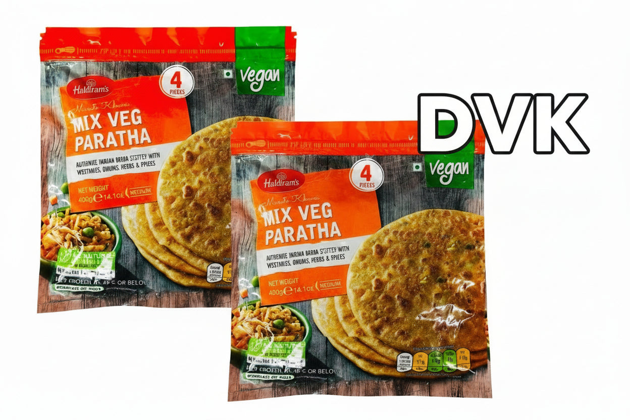 Haldiram's Mix Veg Paratha 400g (Pack of 2)