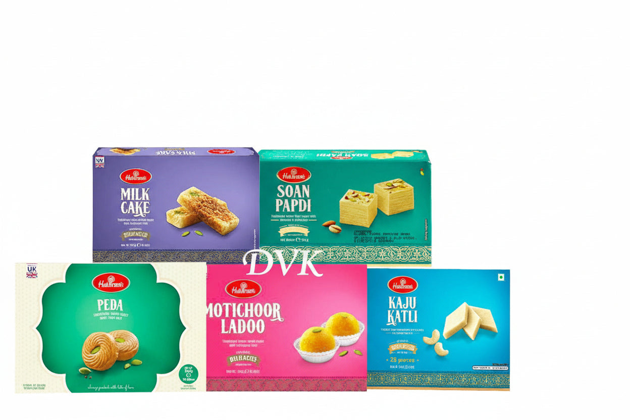 Haldiram's Sweet Box Combo Kit – Assorted sweets ideal for gifting celebrations