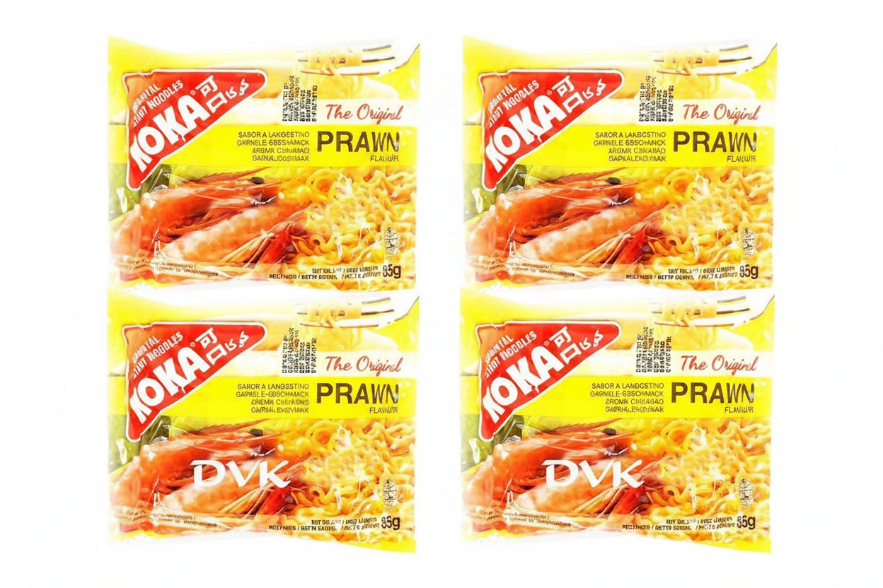 Koka Prawn Flavour Noodles (Pack of 4)85g