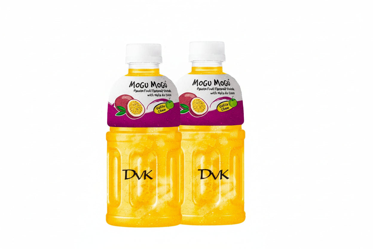 Mogu Mogu Passion Fruit Flavoured Drink(Pack of 2) 320ml