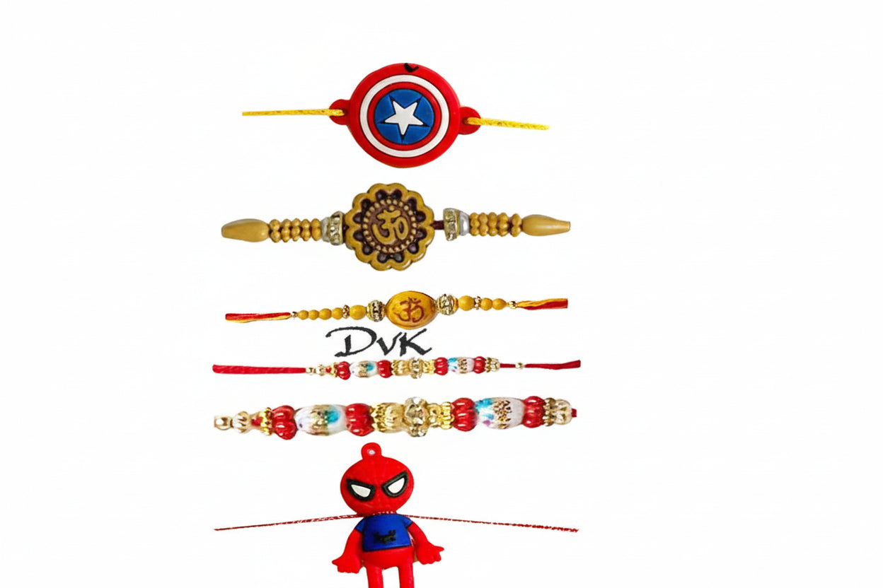 Rakhi Random (Pack of 5)