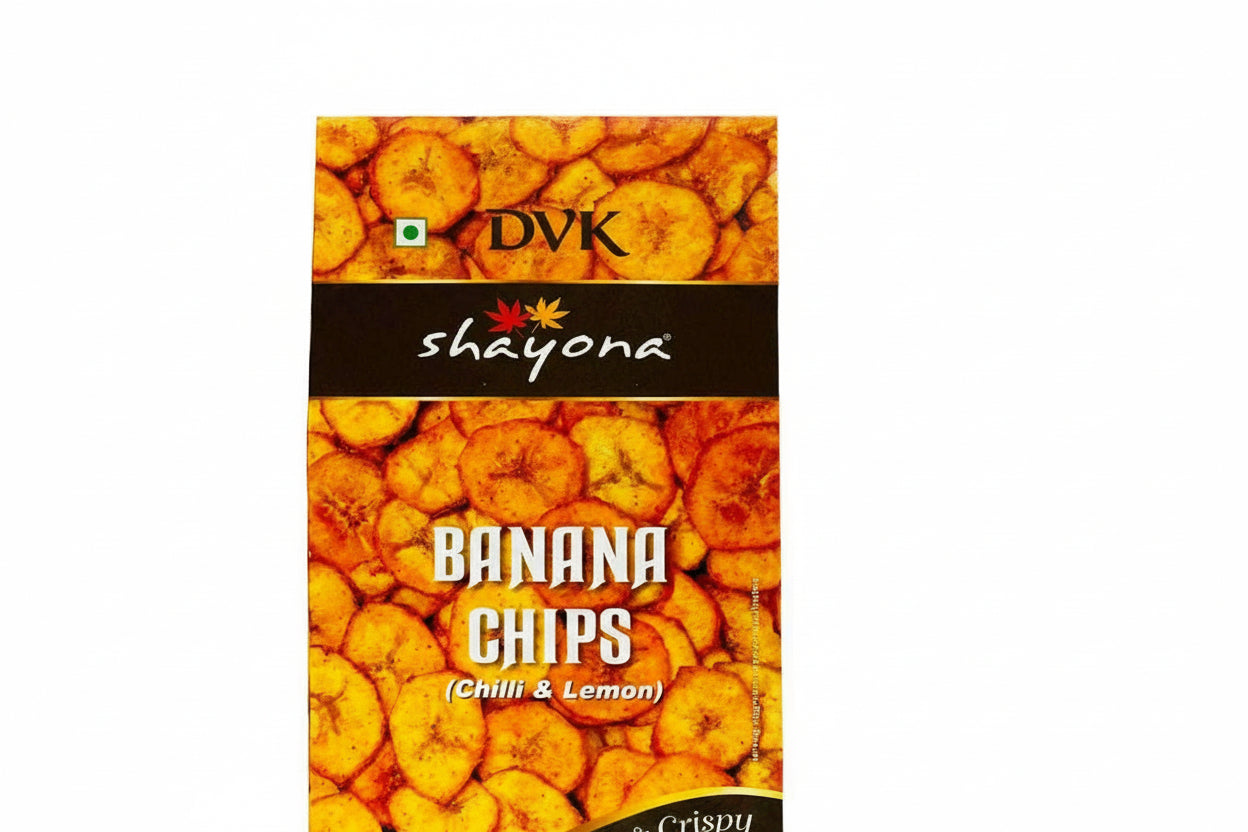 Shayona Banana Chips(Chilli & Lemon ) 200g