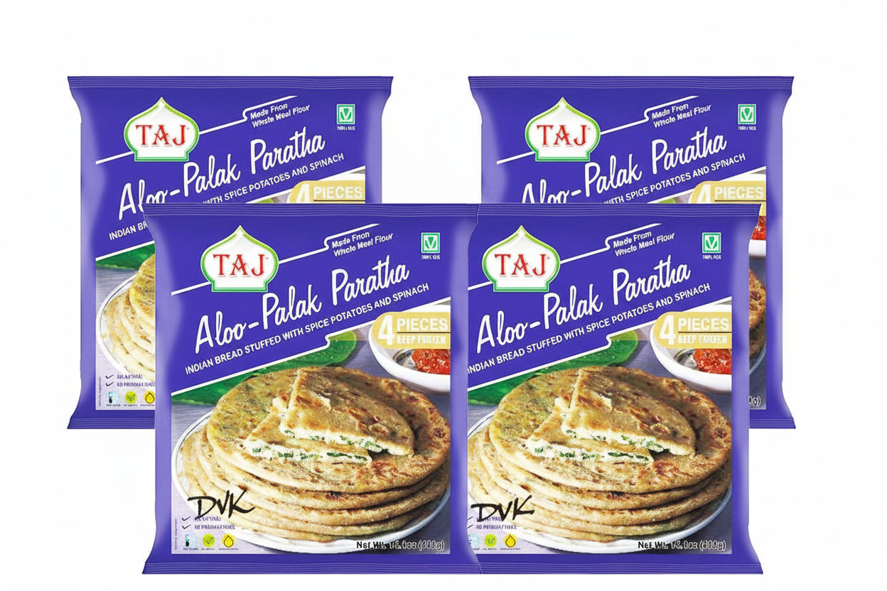 Taj Aloo-Palak Paratha 400g (Pack of 4)