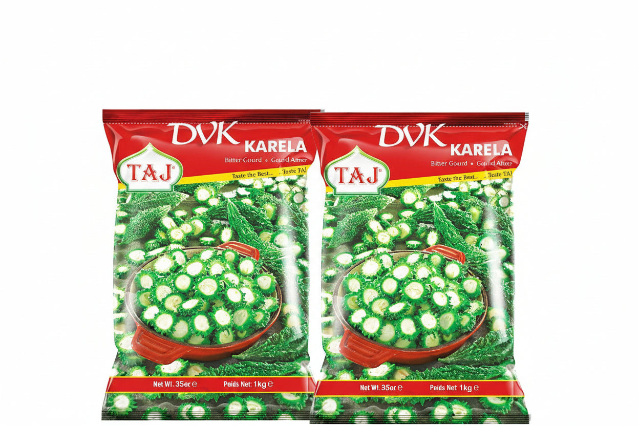 Taj Karela (Bitter Gourd) 1kg (Pack of 2)