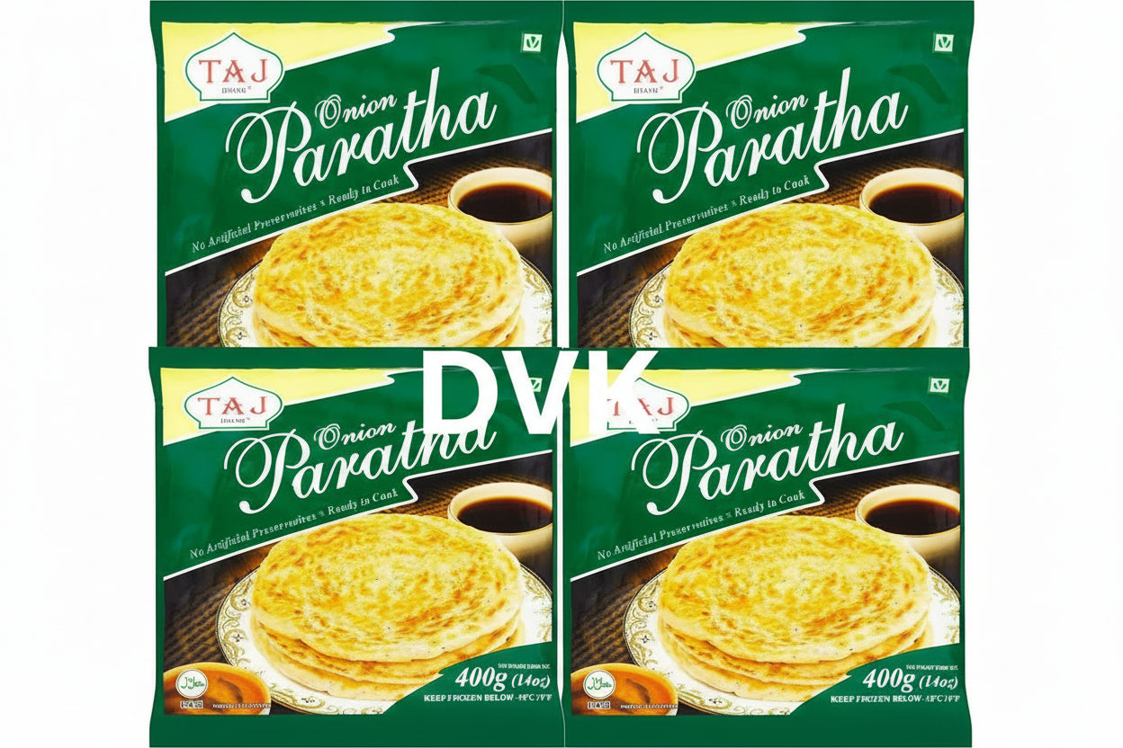 Taj Onion Paratha 400g (Pack of 4)