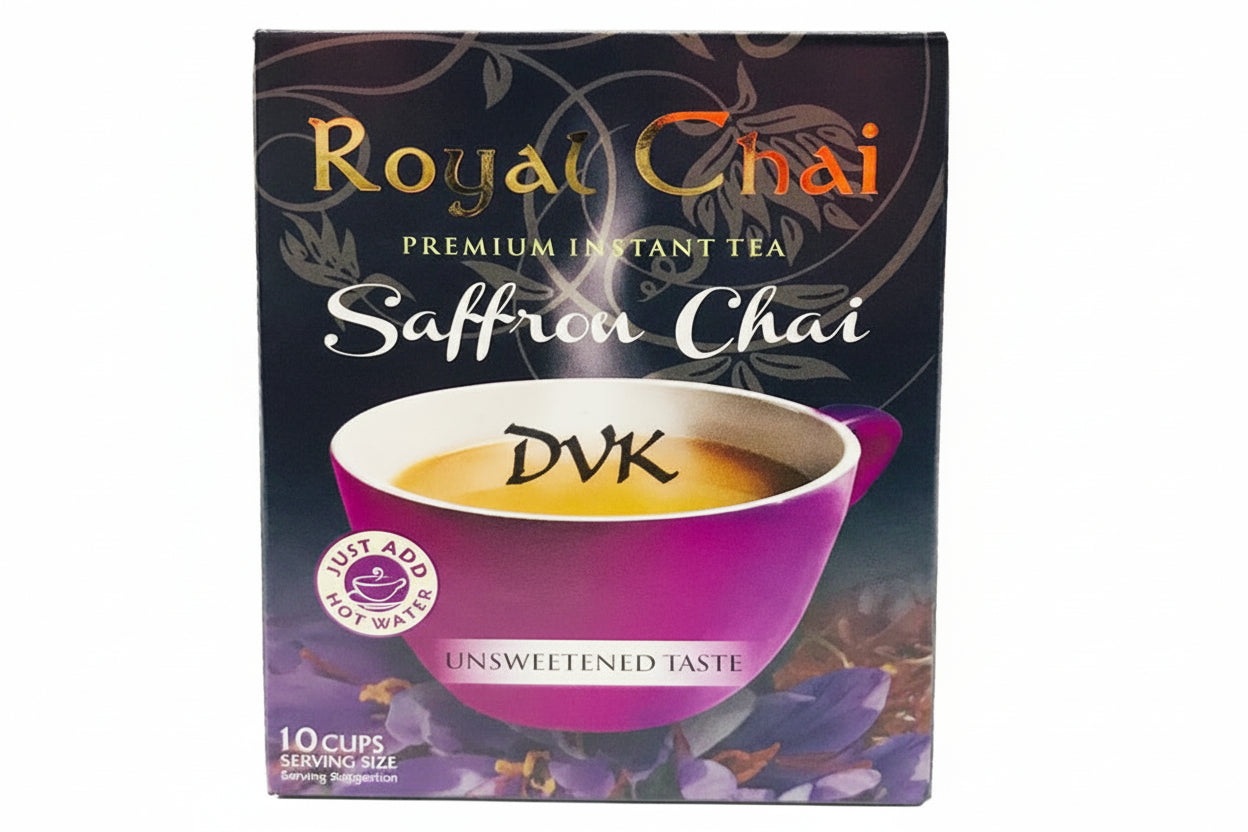 Royal Chai Saffron Unsweetened (10Cups) 140g