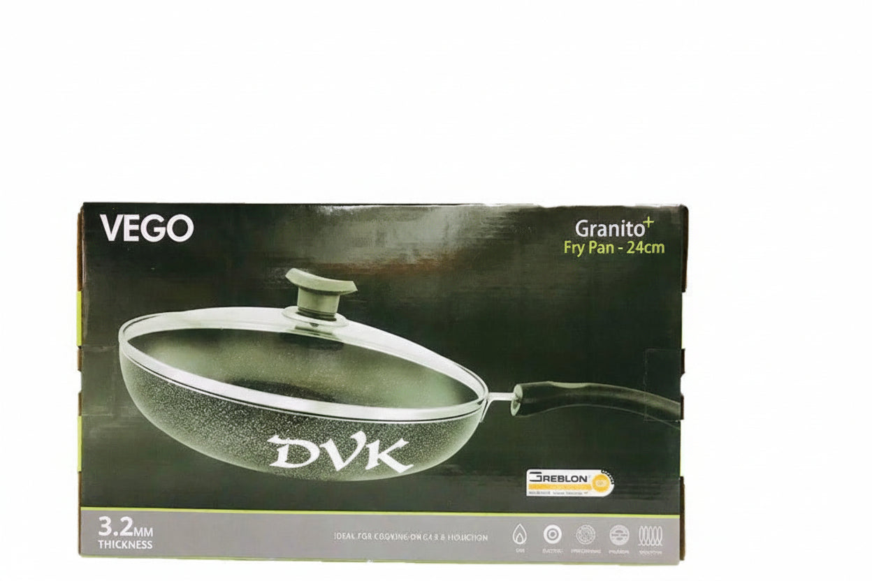 Vego Granito Fry pan+lids 24cm