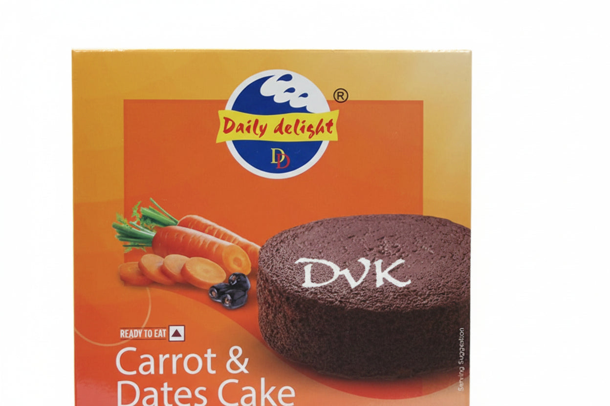 Daily Delight Carrot & Dates Cake 700G