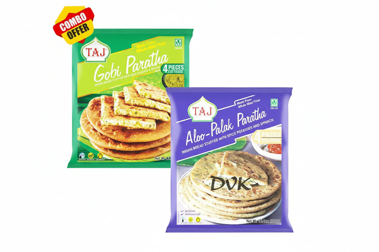 Taj Aloo Palak and Gobi Paratha - Combo Pack