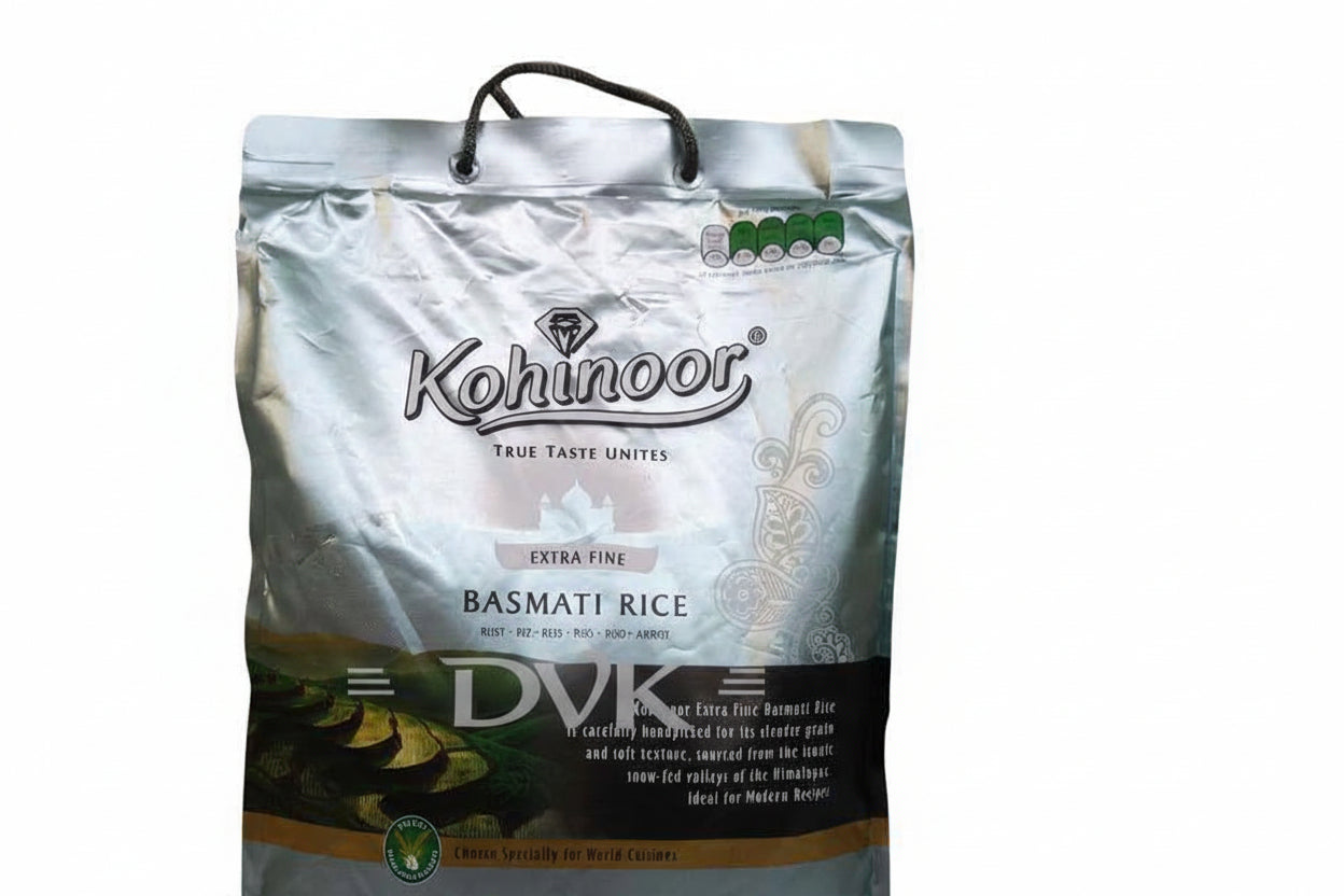 Kohinoor Extra Fine Basmati Rice(Silver)