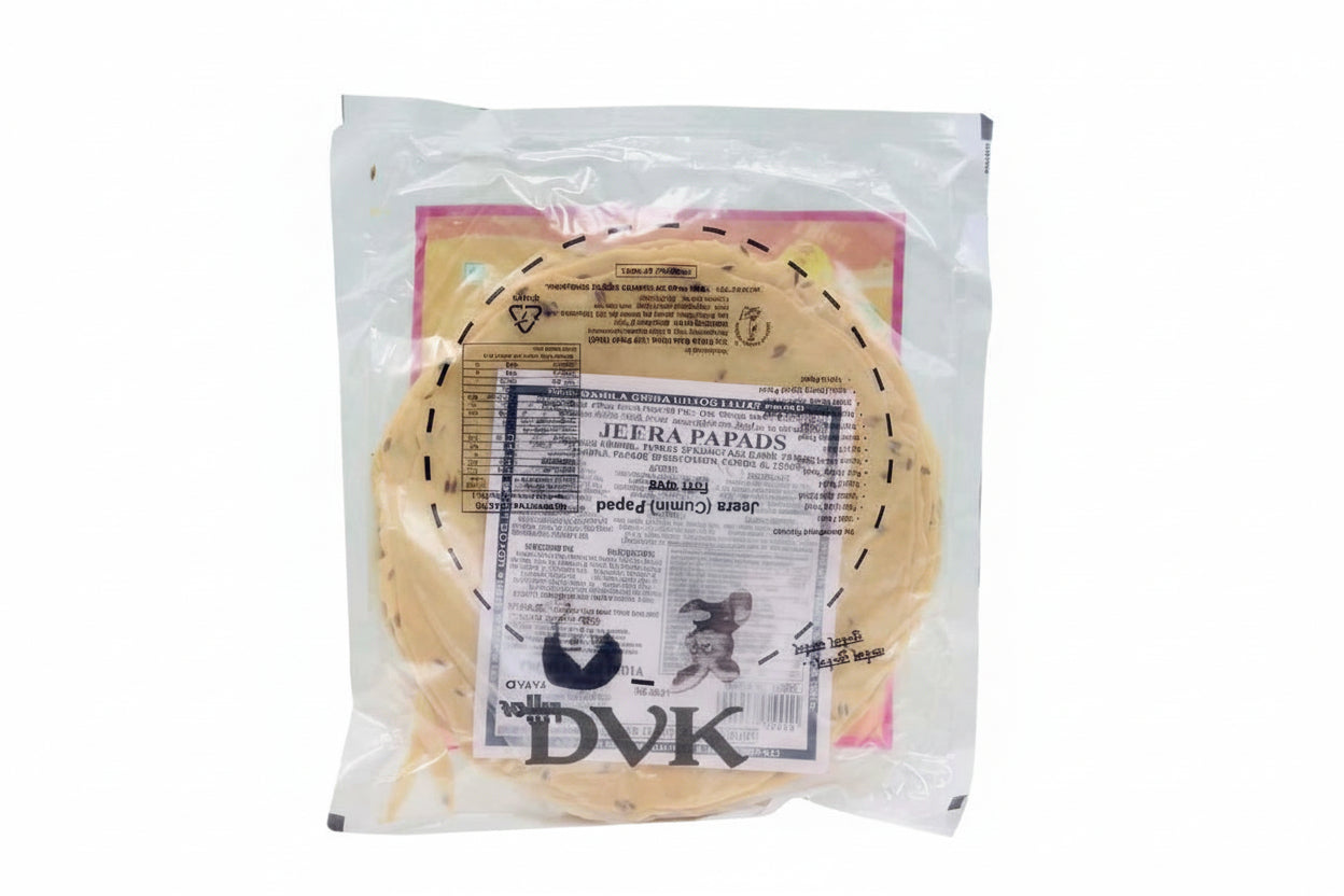 Lijjat Jeera Papad 200G