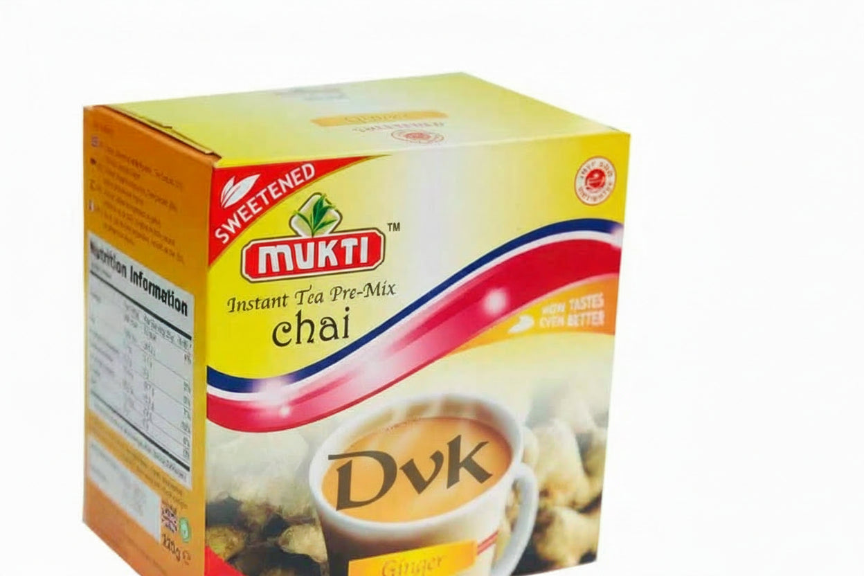 Mukti Instant Ginger Tea 10's (Sweetened) 220g