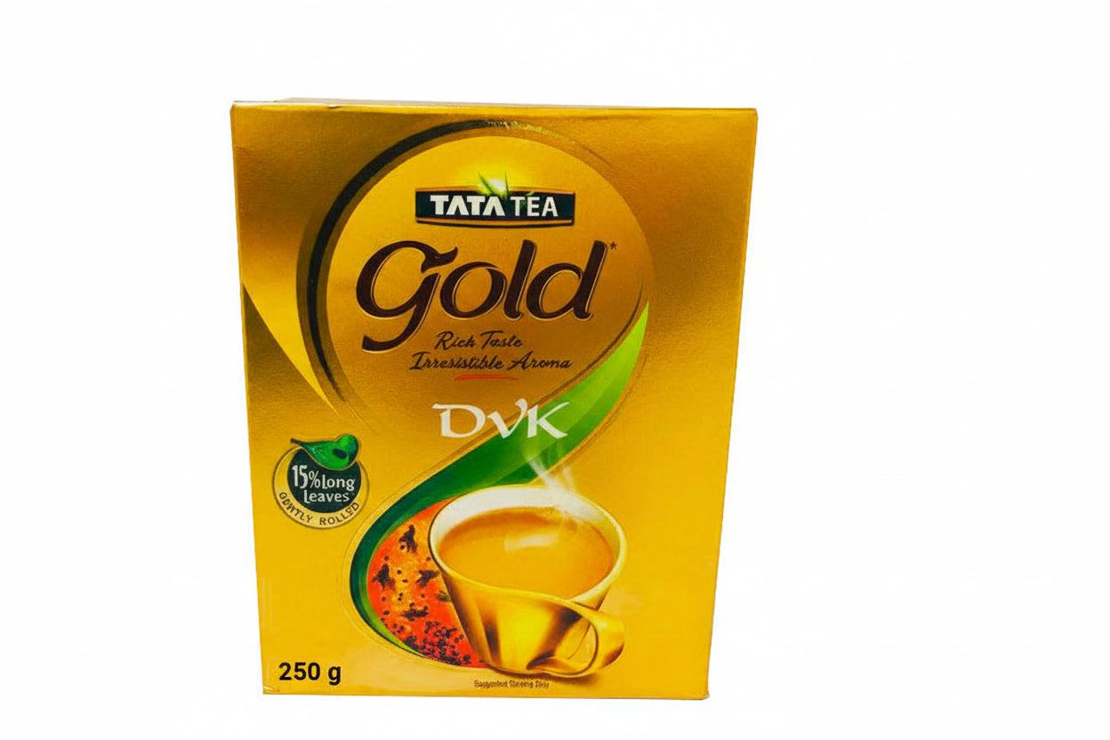 Tata Tea Gold tea box on a white background