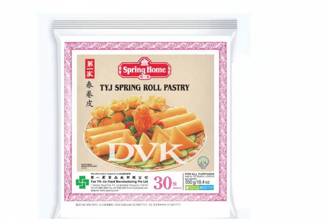 Tyj Spring Roll Pastry-30 10'' 550g