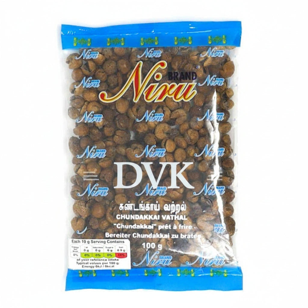 Packaged food product with 'Niru' branding on a white background