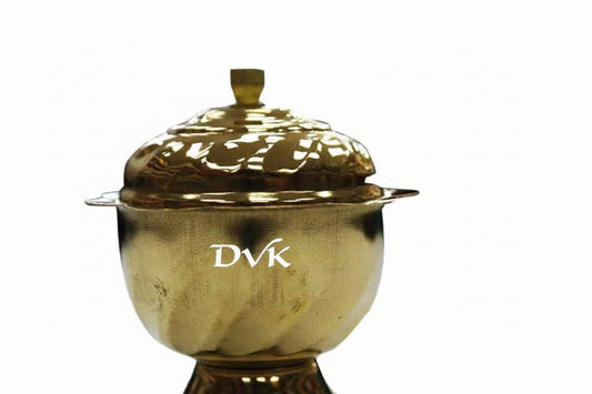 Brass Kum Kum Pot / Kunguma Chimizh