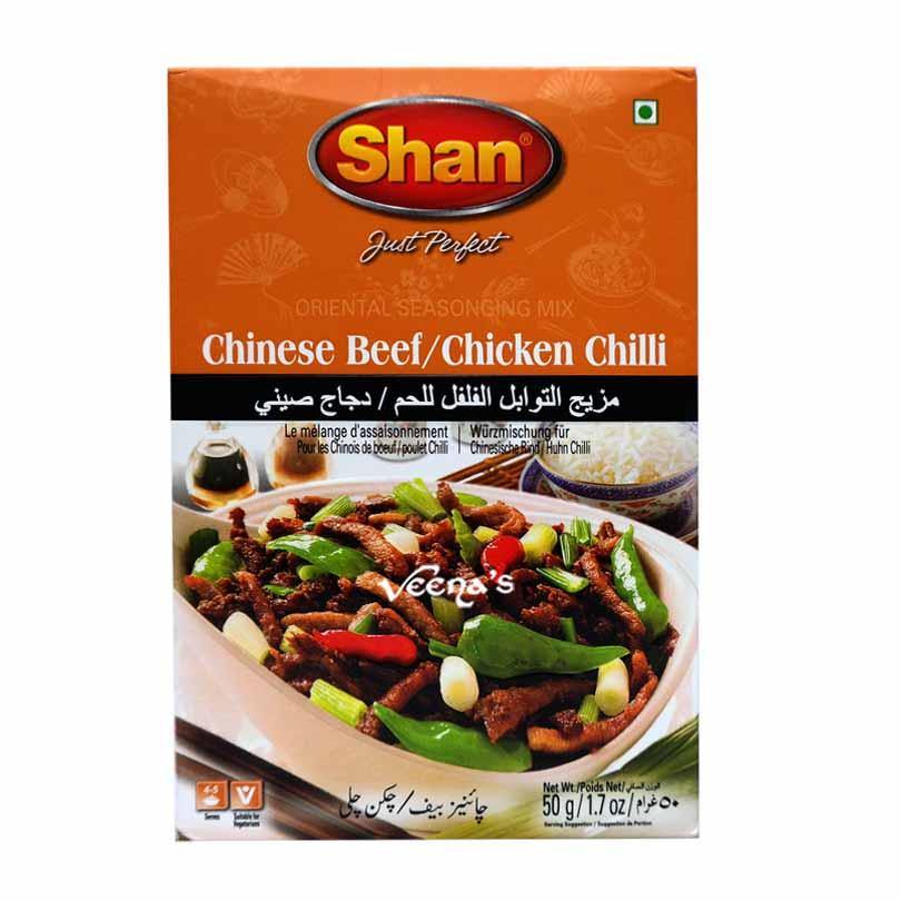 Shan Chinese Beef/Chicken Chili Seasoning Mix 50g