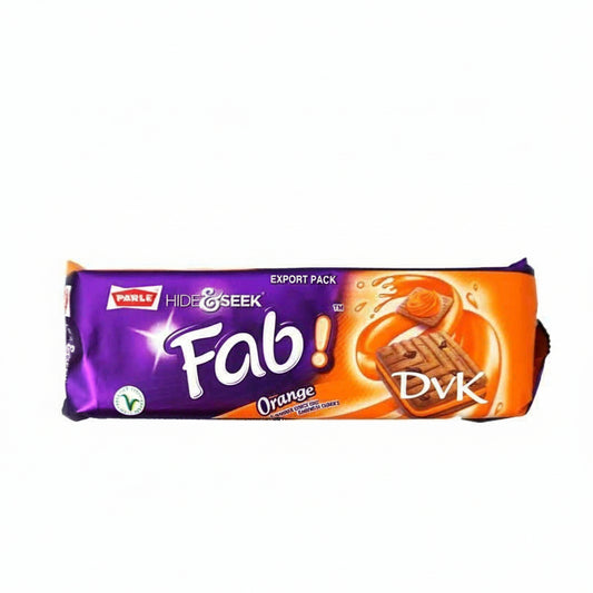 Chocolate bar packaging with 'Fab' branding on a white background