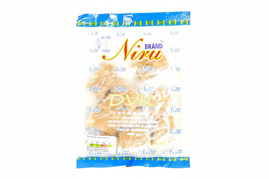 Packaged snacks with 'Niru' branding on a white background
