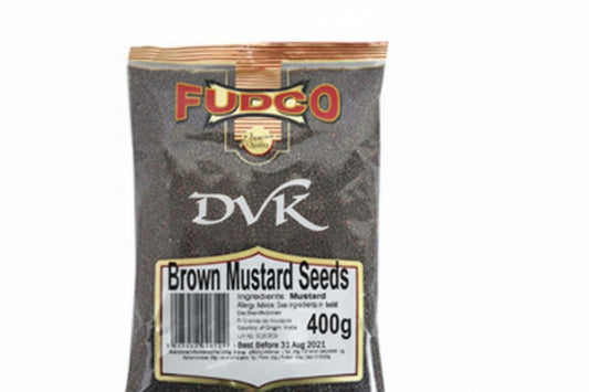 Fudco Mustard Seeds Brown Large 400g