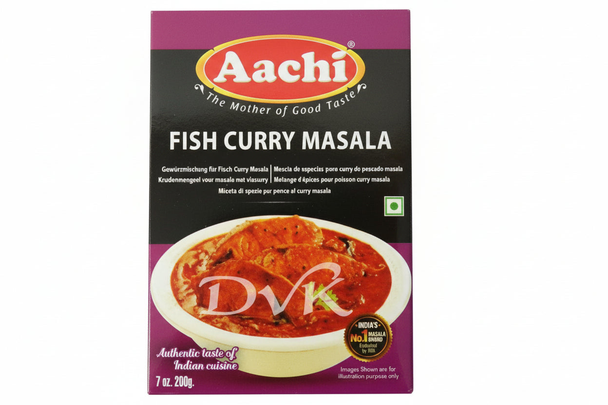 Aachi Fish Curry Masala 100g – Authentic coastal-style masala for tangy and spicy fish curry