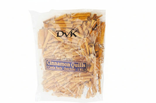 Ahuja Foods Cinnamon Quills (Cassia Bark-Dalchini) 1kg - Bulk cassia cinnamon quills for bakeries tea stalls homemade spice blends and cooking