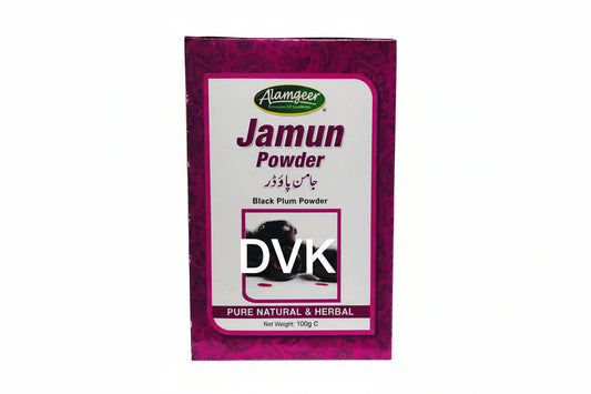 Alamgeer Jamun Powder 100g – Herbal support for blood sugar digestion and wellness