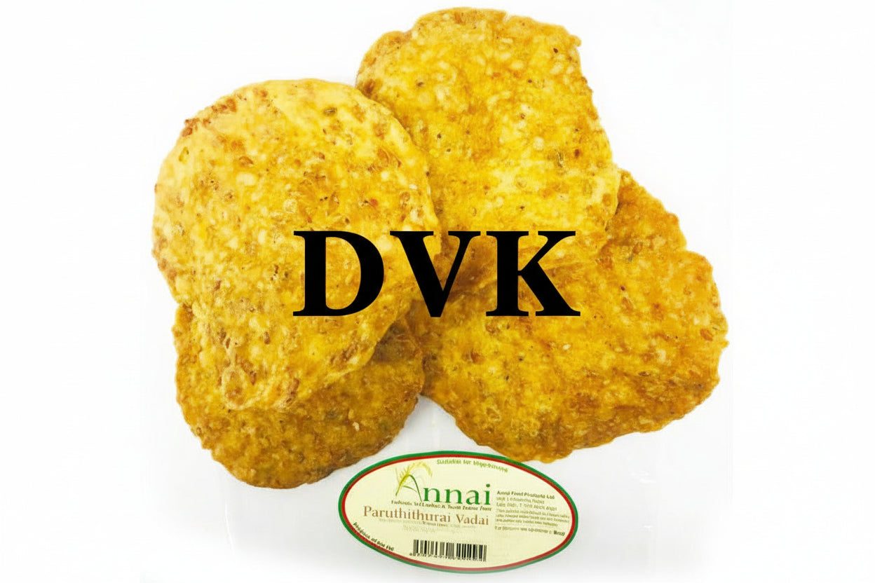 Annai Paruthithurai Vadai 5pcs – Authentic crunchy lentil vadai packed with rich taste