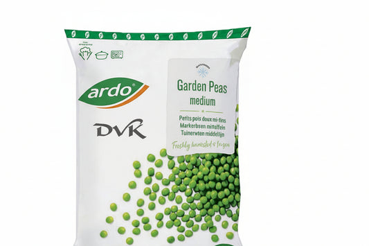 Ardo Garden Peas Choice 1kg – Medium-fine garden peas, freshly harvested & frozen