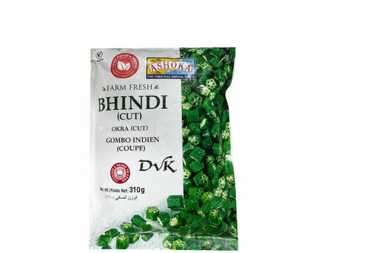 Ashoka Bhindi Cut 310g - Fresh & Crisp Okra for Quick & Healthy Cooking