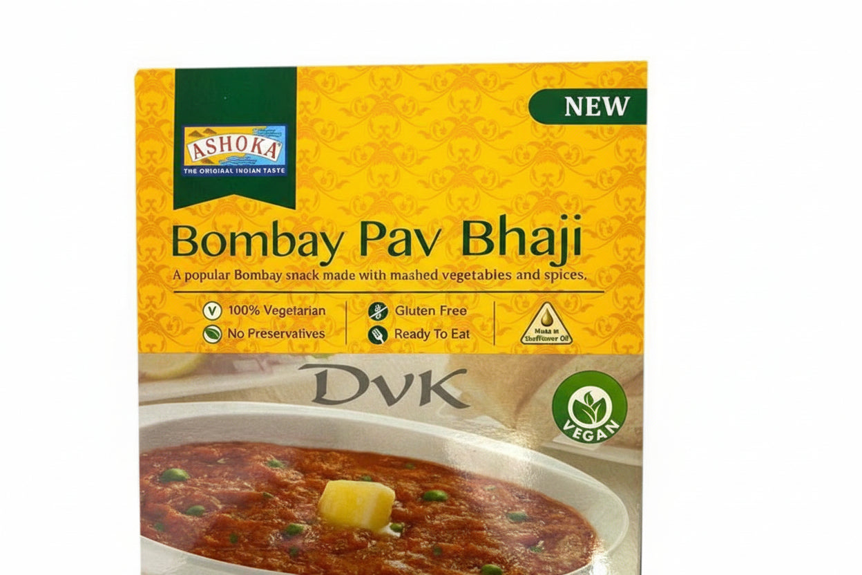 Ashoka Bombay Pav Bhaji 280g - A popular Bombay snack made with mashed vegetables and spices