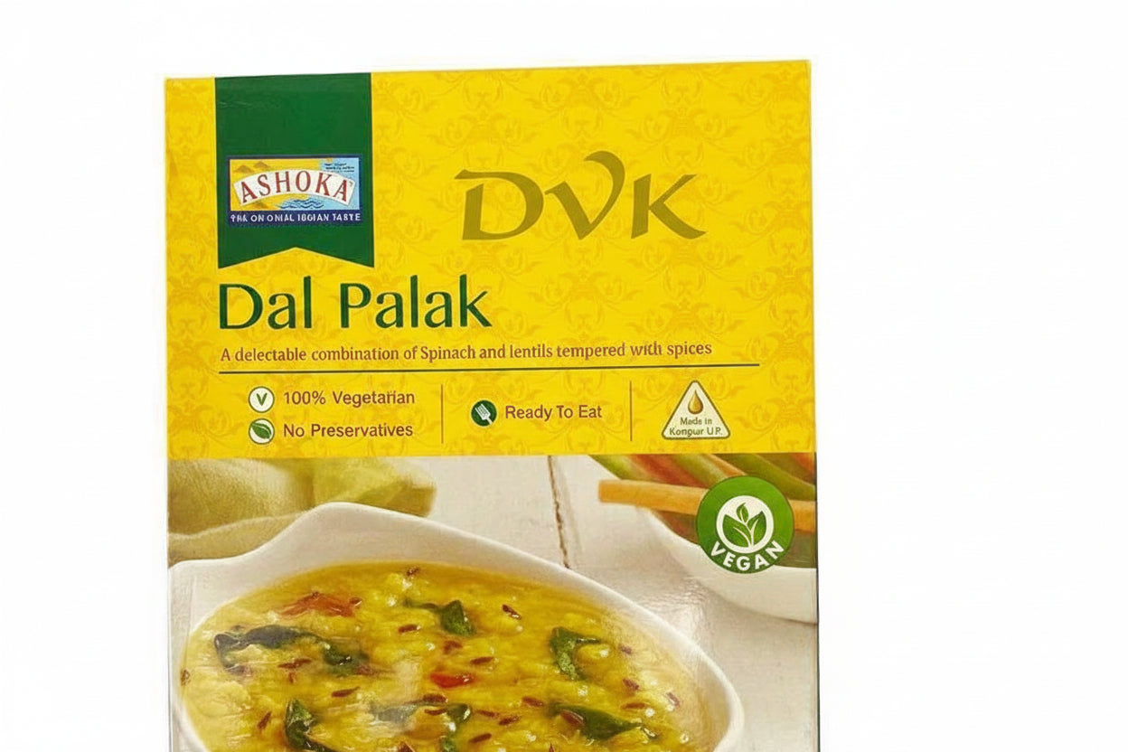 Ashoka Dal Palak 280g - A delectable combination of Spinach and lentils tempered with spices