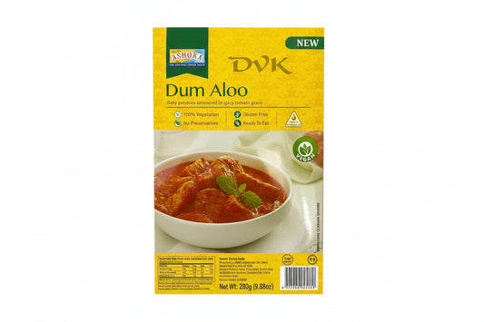 Ashoka Dum Aloo 280g - Baby potatoes simmered in spicy tomato gravy