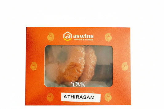 Aswins Athirasam 150g – Soft and sweet jaggery based traditional South Indian delicacy