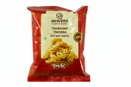 Packaged snack with red exterior and yellow interior on a white background